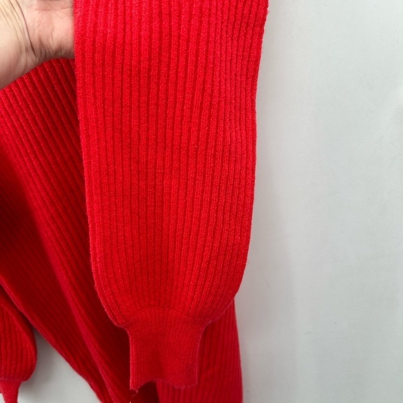 Anthropologie Red Midi Dress - Picture 6 of 15